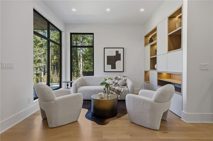 Furnished interior view inside a new home in , Atlanta (Image 49). Furnished interior view inside a new home in , Atlanta (Image 49).