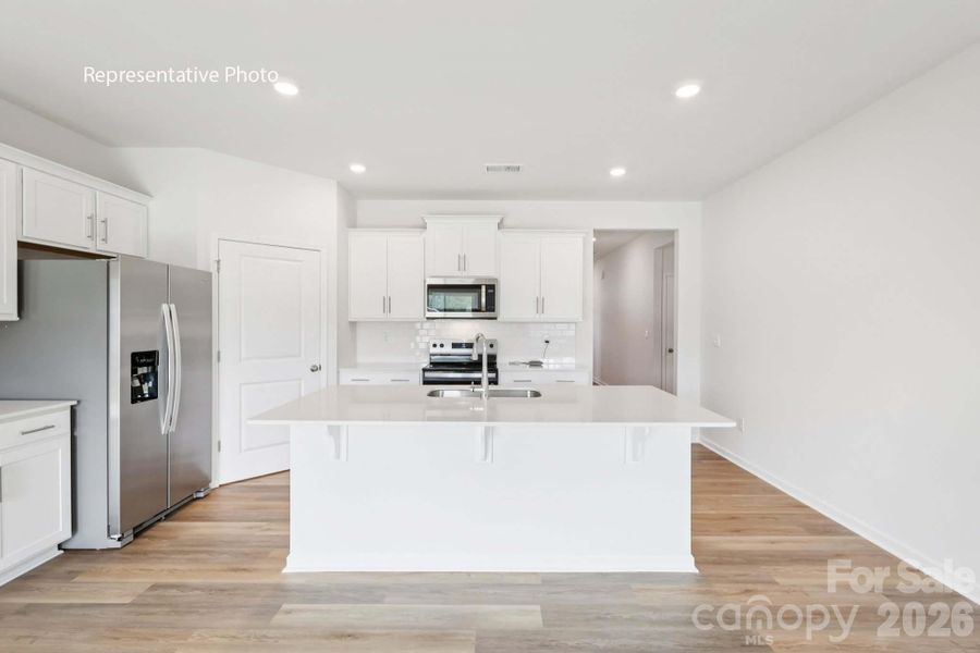 Furnished interior view inside a new home in Brinkley Ridge, Kings Mountain (Image 7).