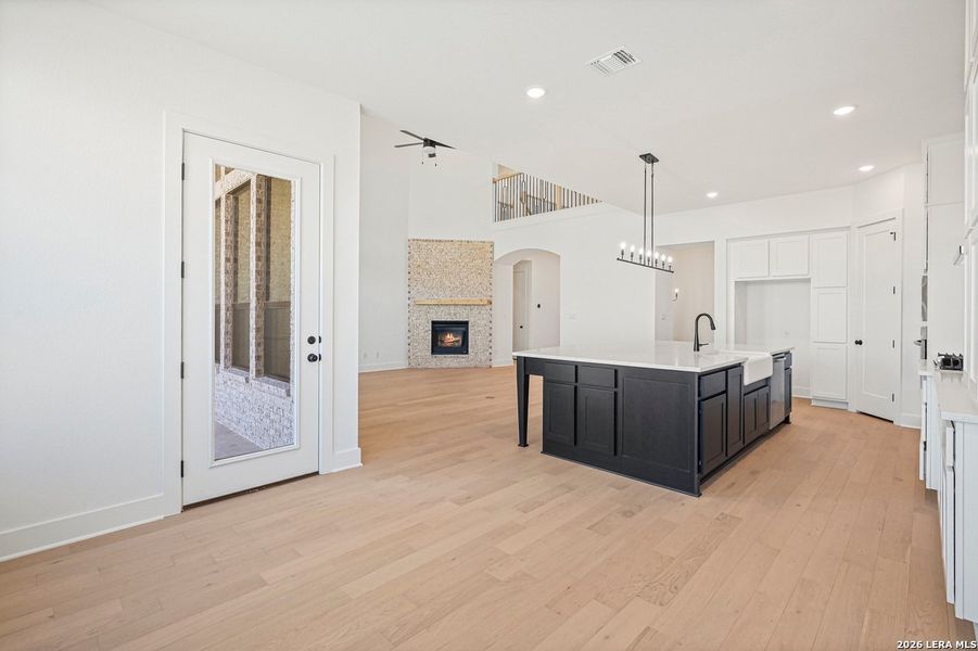 Furnished interior view inside a new home in La Cima, San Marcos (Image 4).