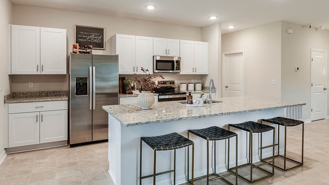 Furnished interior view inside a new home in Coopers Meadow, Jacksonville (Image 13). Furnished interior view inside a new home in Coopers Meadow, Jacksonville (Image 13).