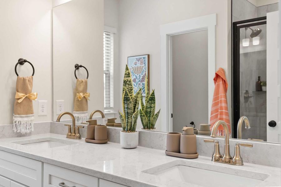 Close-up of interior finishes inside a home in , Gallatin (Image 7).