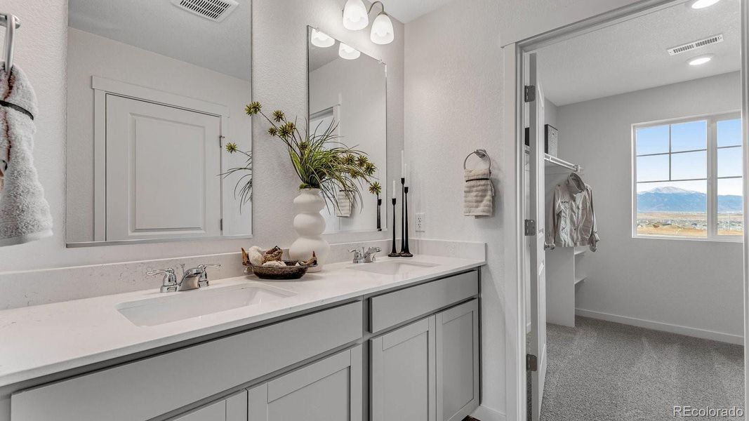 Furnished interior view inside a new home in Prairie Song, Windsor (Image 30).