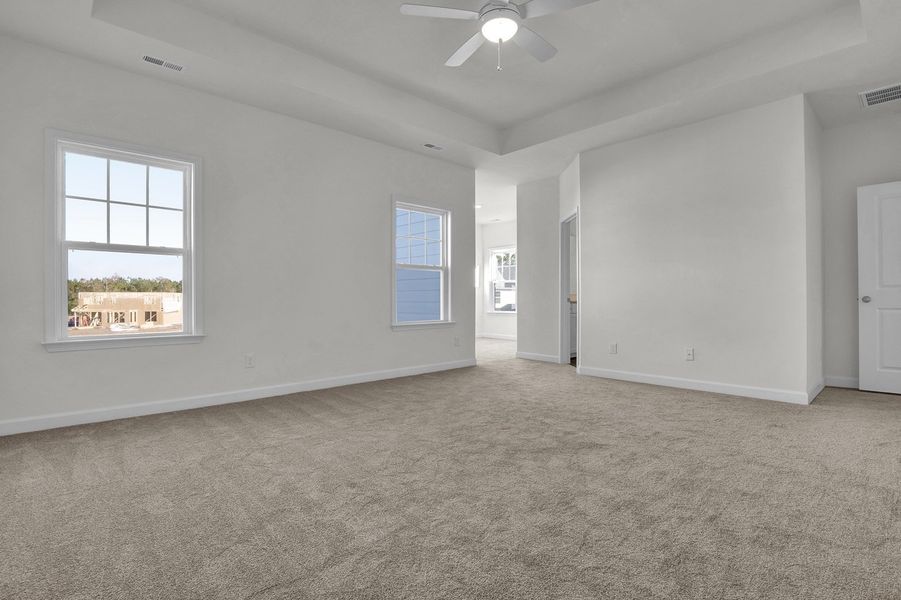Spacious, unfurnished interior of a new home in Grand Park, Leland (Image 30).