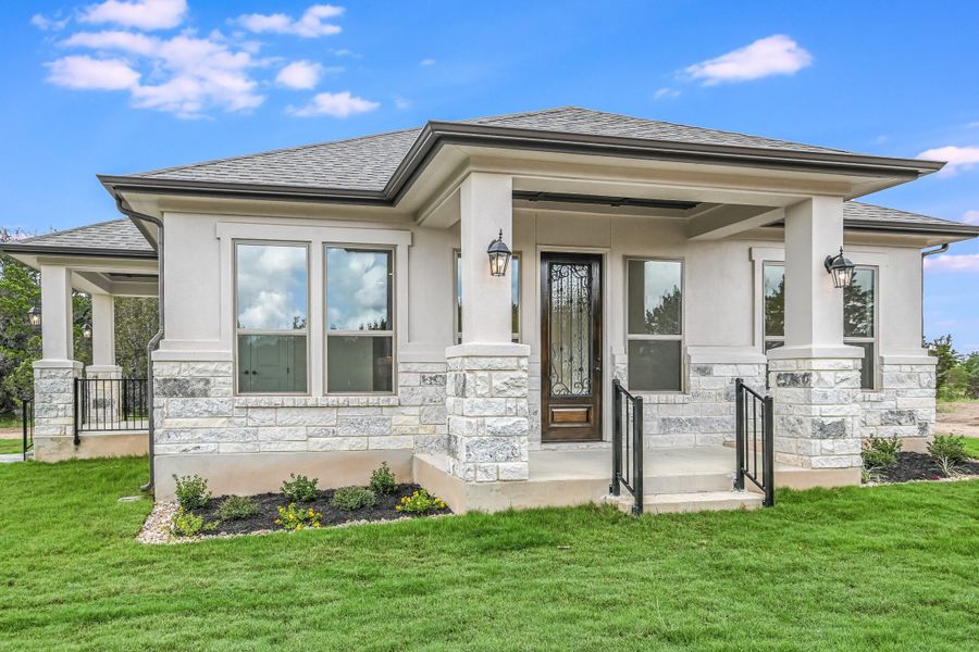 Exterior details of a home in Whispering Wind, Bertram (Image 17).