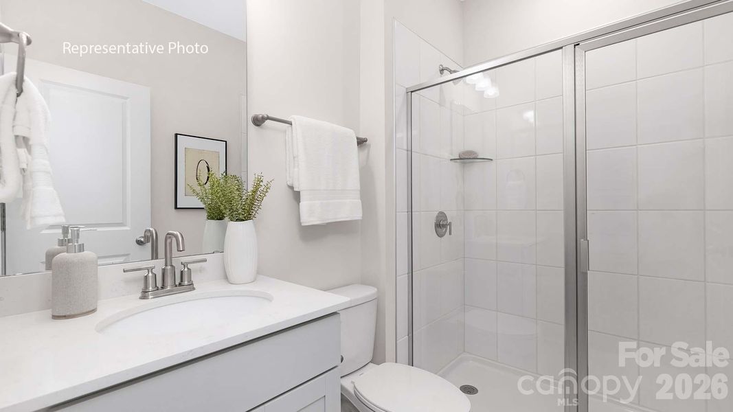 Furnished interior view inside a new home in Sylvan Creek, Denver (Image 6).