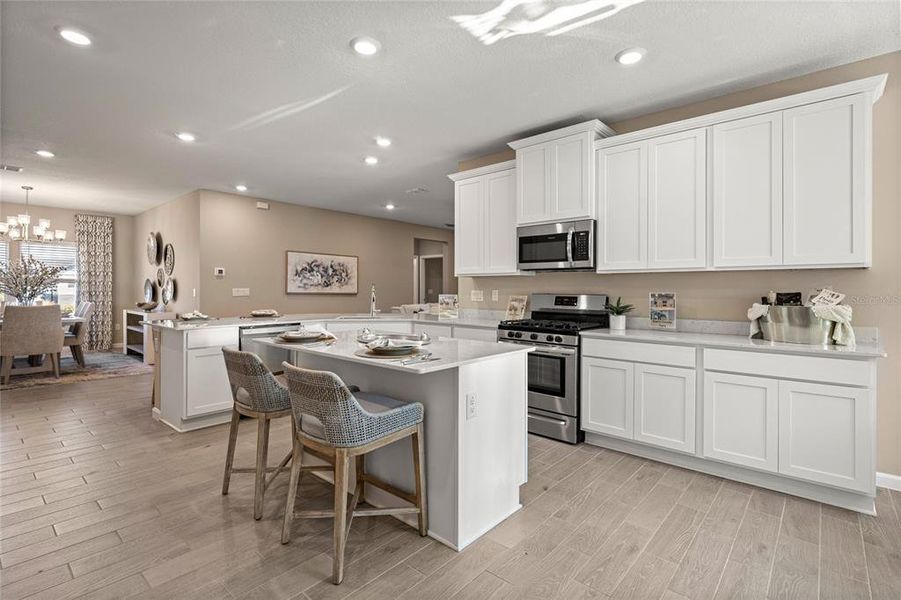 Furnished interior view inside a new home in Trailhead Landing, Alachua (Image 13).