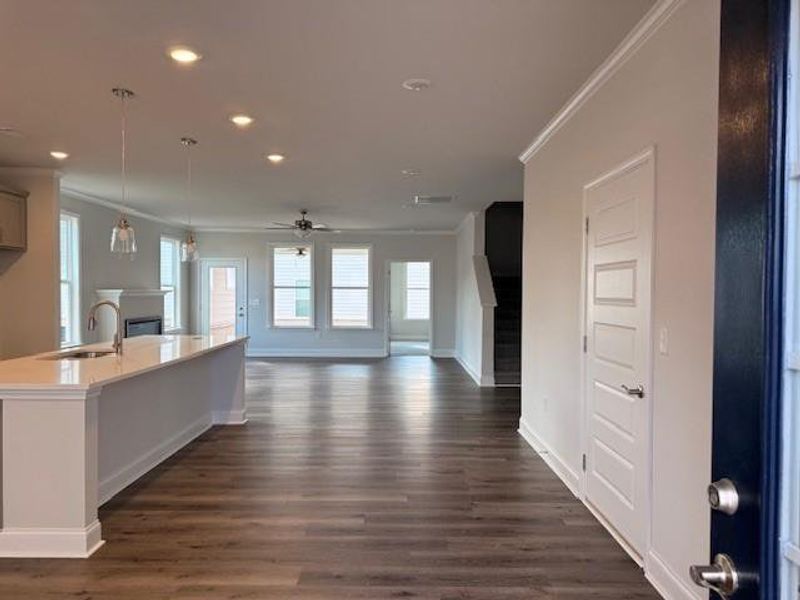 Spacious, unfurnished interior of a new home in Cooper's Walk, Loganville (Image 22). Spacious, unfurnished interior of a new home in Cooper's Walk, Loganville (Image 22).