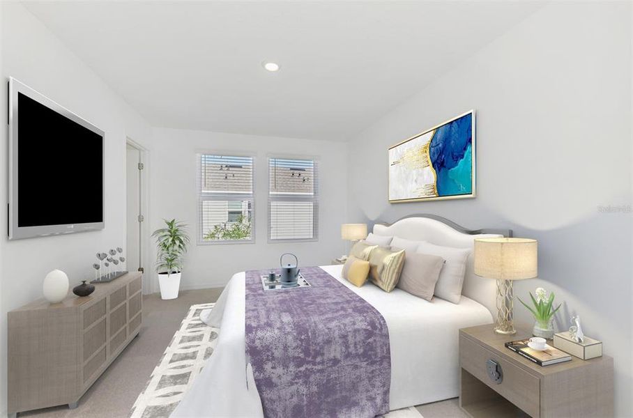 Furnished interior view inside a new home in , Sarasota (Image 19).