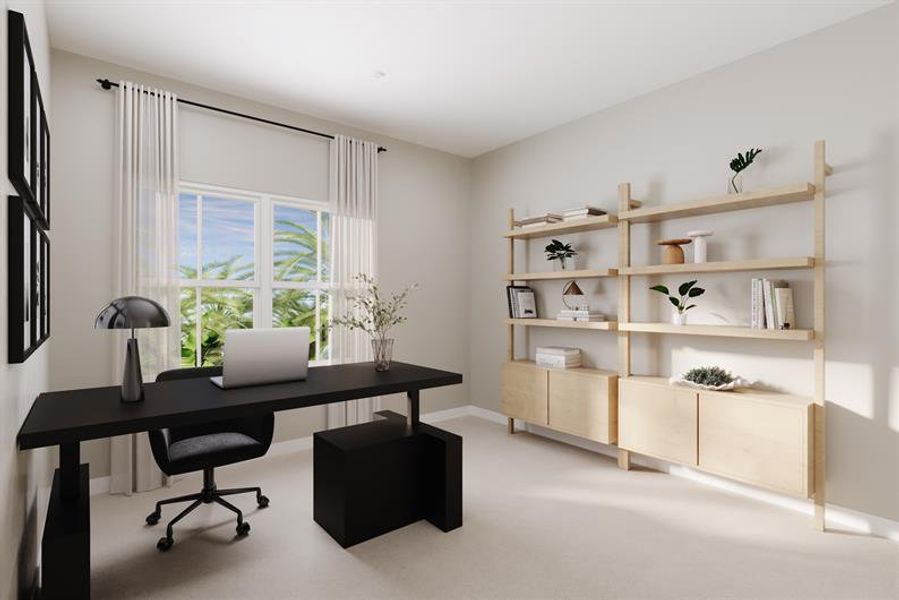 Representative furnished interior of a home built from the Grove by Ryan Homes in Malabar Springs, Palm Bay (Image 8). Representative furnished interior of a home built from the Grove by Ryan Homes in Malabar Springs, Palm Bay (Image 8).