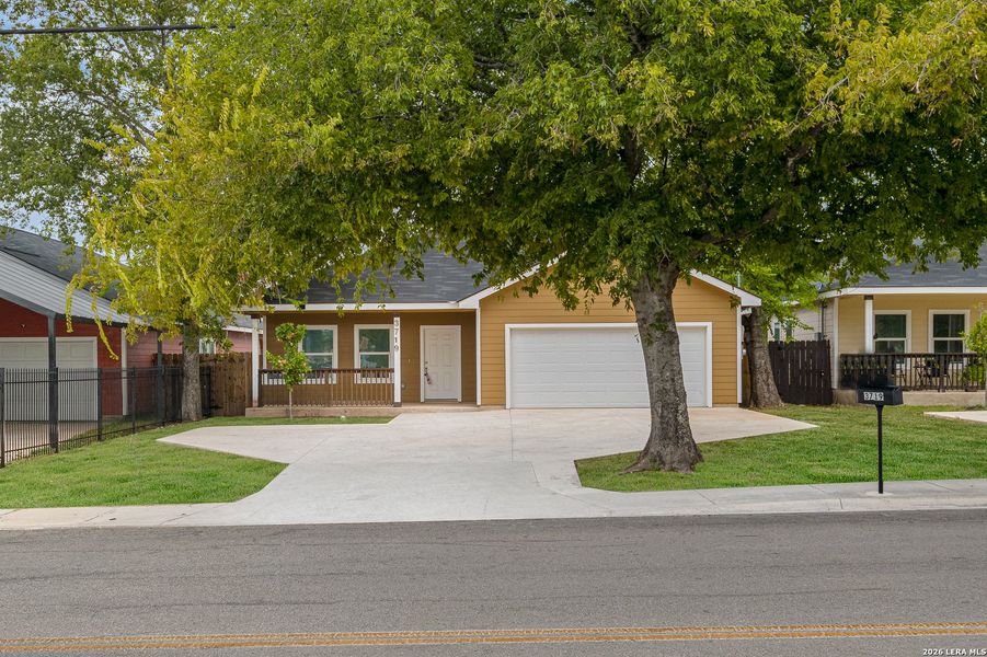 Front exterior of a new home in , San Antonio, TX, highlighting curb appeal (Image 2). Front exterior of a new home in , San Antonio, TX, highlighting curb appeal (Image 2).