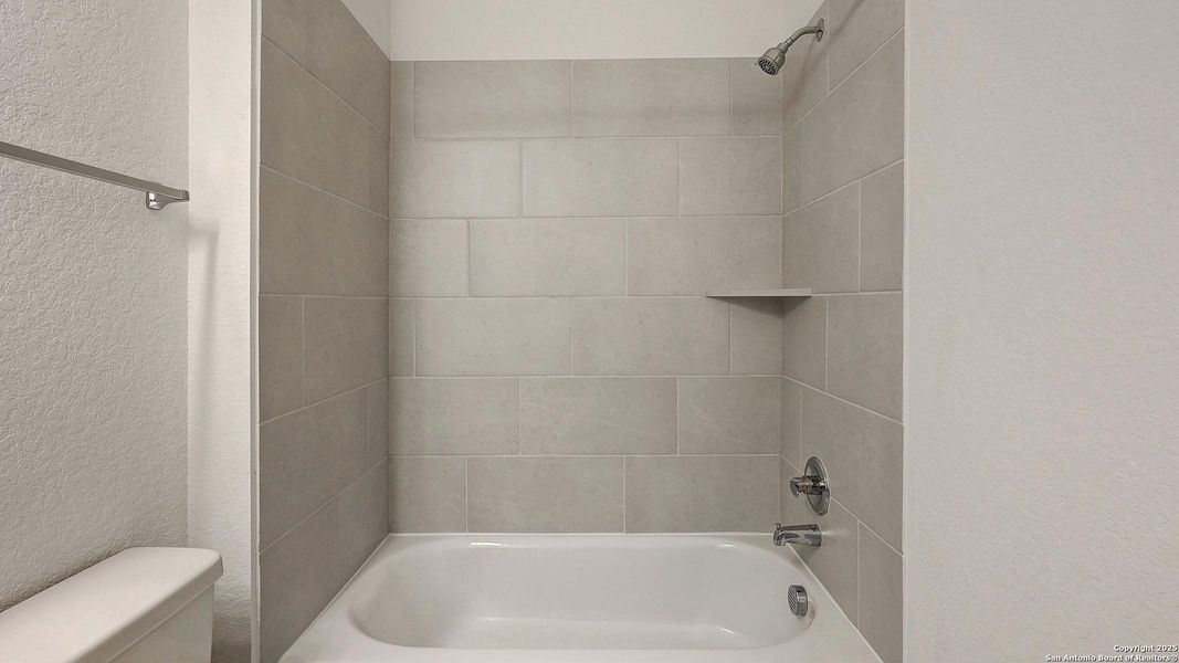 Close-up of interior finishes inside a home in Kallison Ranch 50', San Antonio (Image 17).