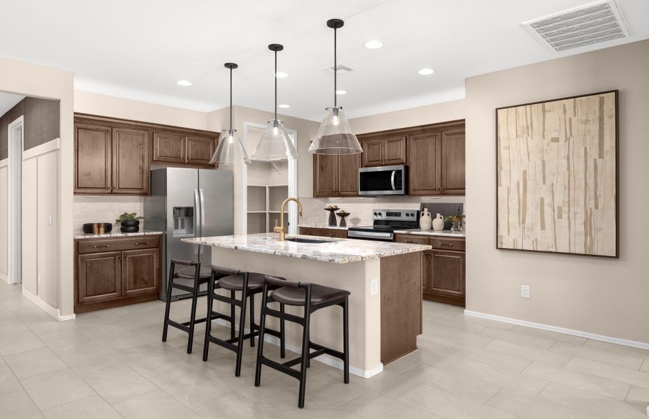 Representative furnished interior of a home built from the Bergamot by Del Webb in Sun City Anthem at Merrill Ranch, Florence (Image 7).