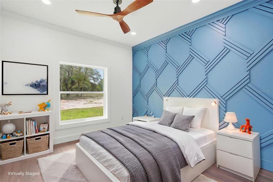 Furnished interior view inside a new home in , Webster (Image 16).