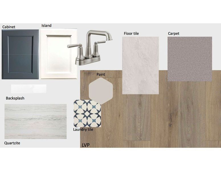 Sample of building materials used in homes in Fannin Ranch, Leonard (Image 3).