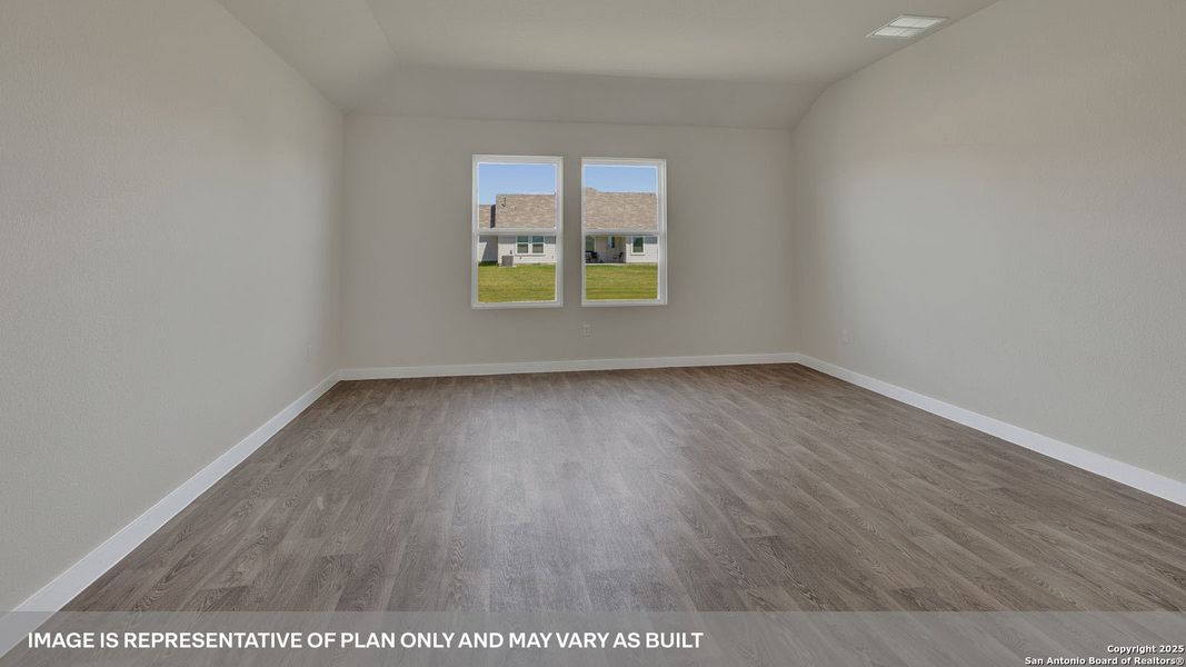 Spacious, unfurnished interior of a new home in Hartland Ranch, Lockhart (Image 24).