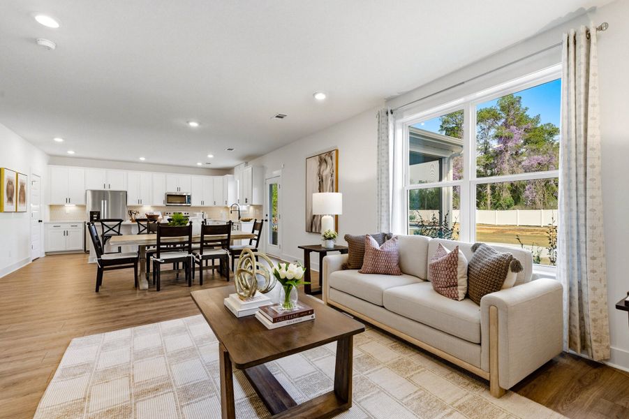 Furnished interior view inside a new home in The Groves of Berkeley, Moncks Corner (Image 21).