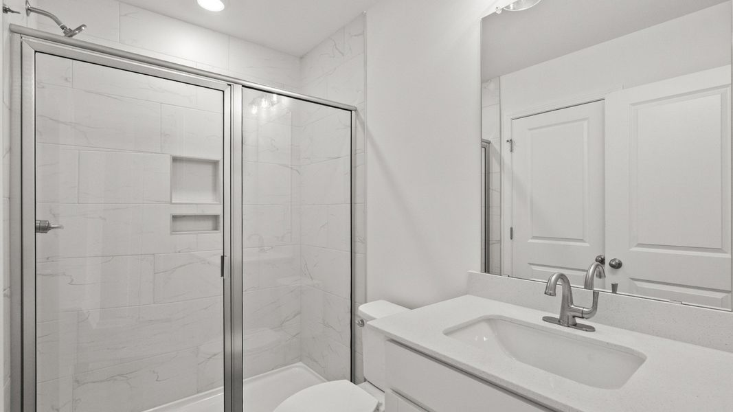 Furnished interior view inside a new home in Seabreeze Crossing, Little River (Image 22).