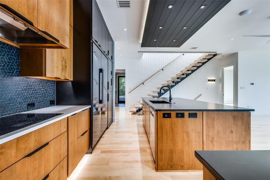 Furnished interior view inside a new home in , Oak Point (Image 5). Furnished interior view inside a new home in , Oak Point (Image 5).