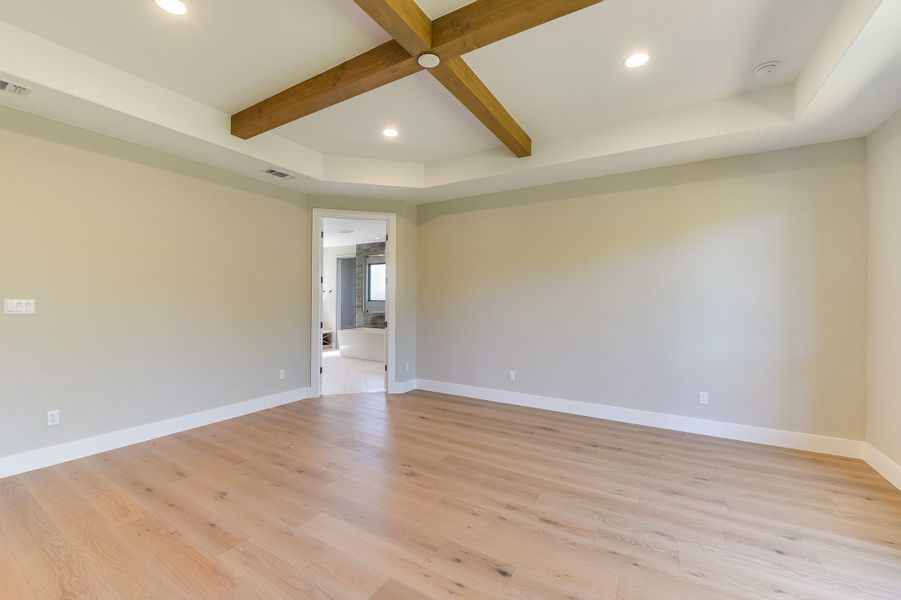 Representative unfurnished interior of a home built from the Sapphire by Giddens Homes in Riverstone, Georgetown (Image 59).