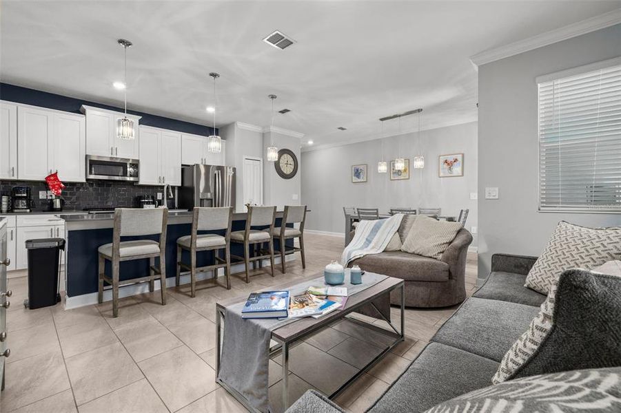 Furnished interior view inside a new home in Storey Lake: Vacation Townhomes, Kissimmee (Image 27). Furnished interior view inside a new home in Storey Lake: Vacation Townhomes, Kissimmee (Image 27).