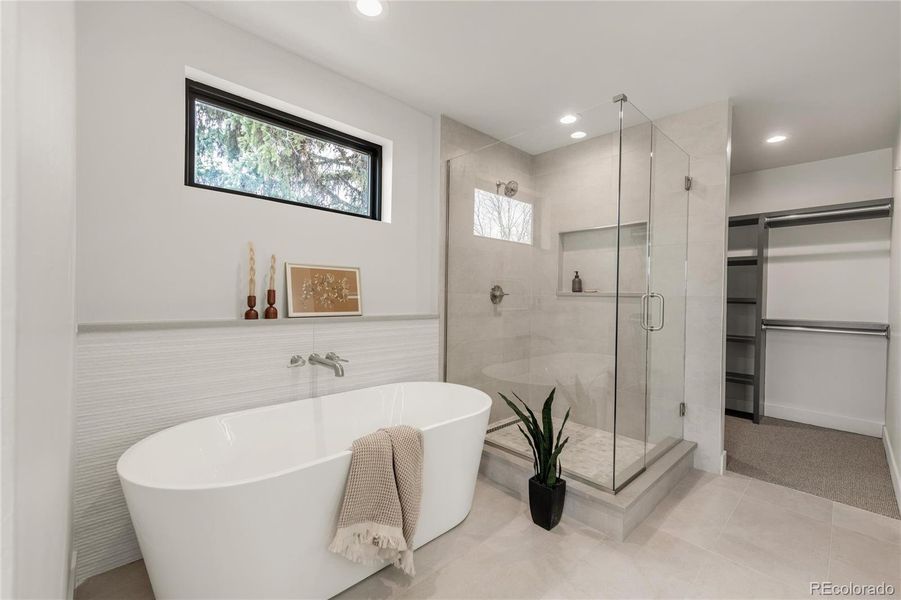 Furnished interior view inside a new home in , Denver (Image 12).