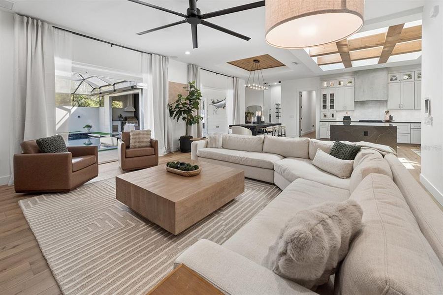 Furnished interior view inside a new home in , High Springs (Image 15).