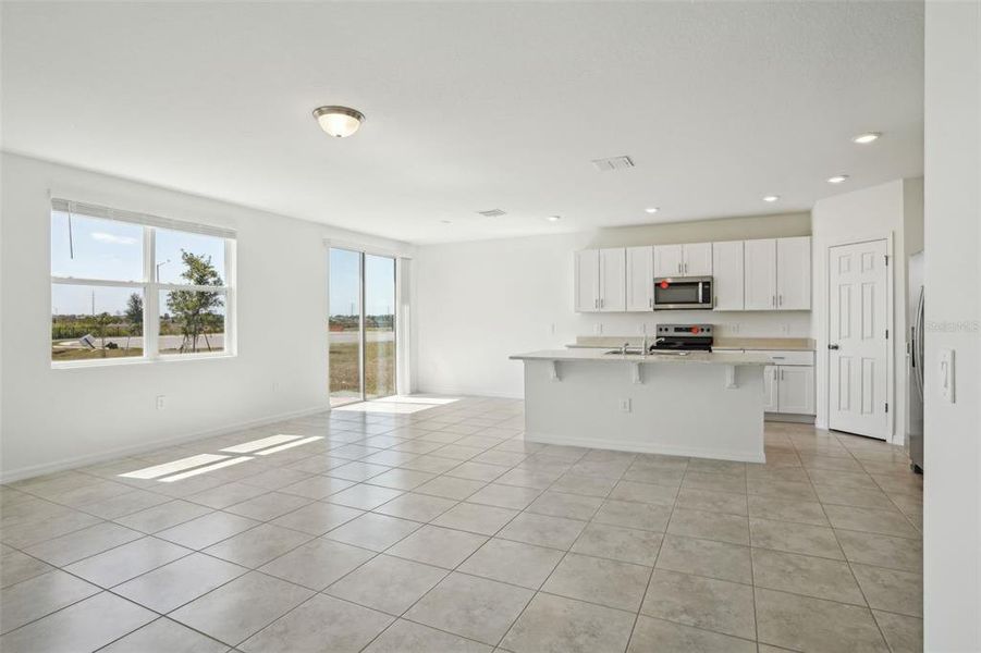 Spacious, unfurnished interior of a new home in Lake Deer Estates - Signature Series, Poinciana (Image 28). Spacious, unfurnished interior of a new home in Lake Deer Estates - Signature Series, Poinciana (Image 28).