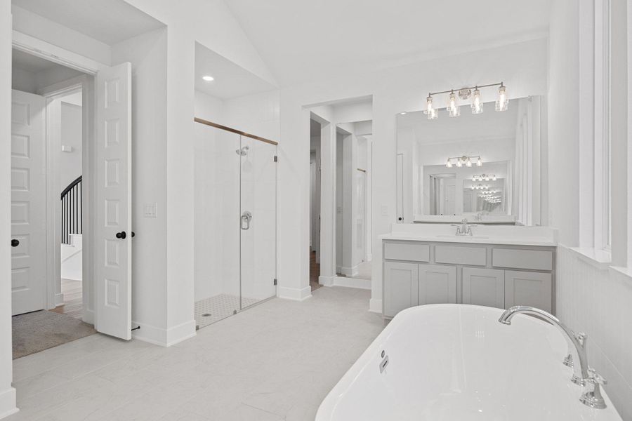 Furnished interior view inside a new home in Flora, Hutto (Image 11).