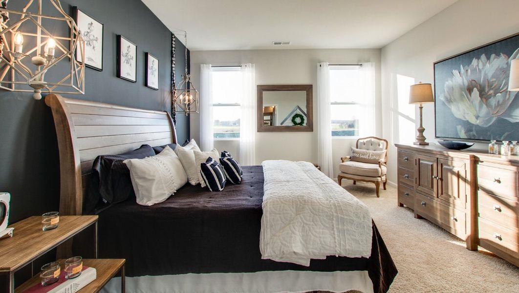 Representative furnished interior of a home built from the SALEM by D.R. Horton in Nexus North, Gallatin (Image 10).