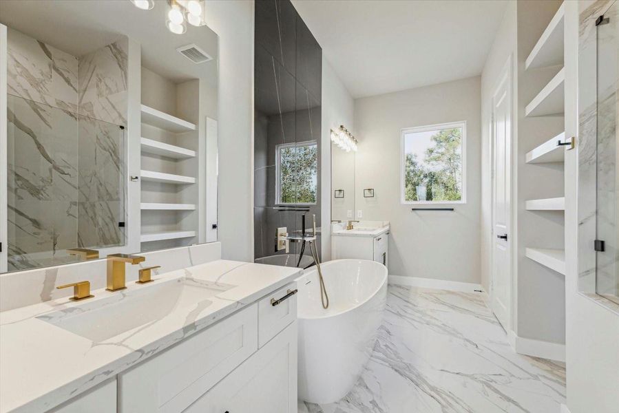 Furnished interior view inside a new home in , Houston (Image 5).