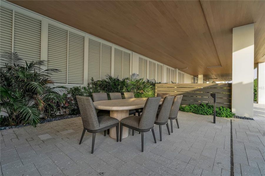 Exterior details and patio area of a home in , Sarasota (Image 25). Exterior details and patio area of a home in , Sarasota (Image 25).