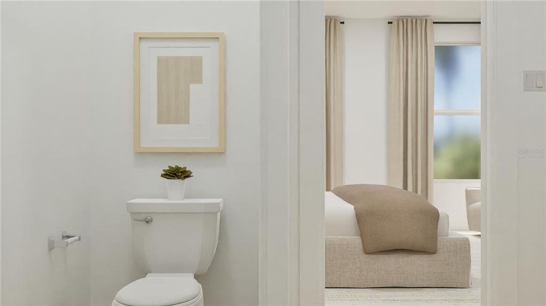 Furnished interior view inside a new home in , Kissimmee (Image 18).