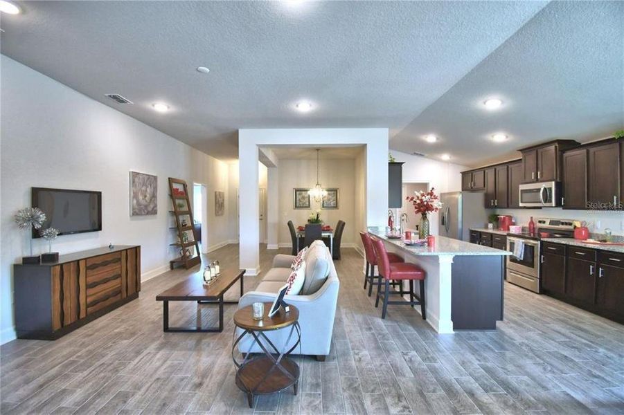 Similar home with same floor plan. Virtually staged; options and colors may vary.