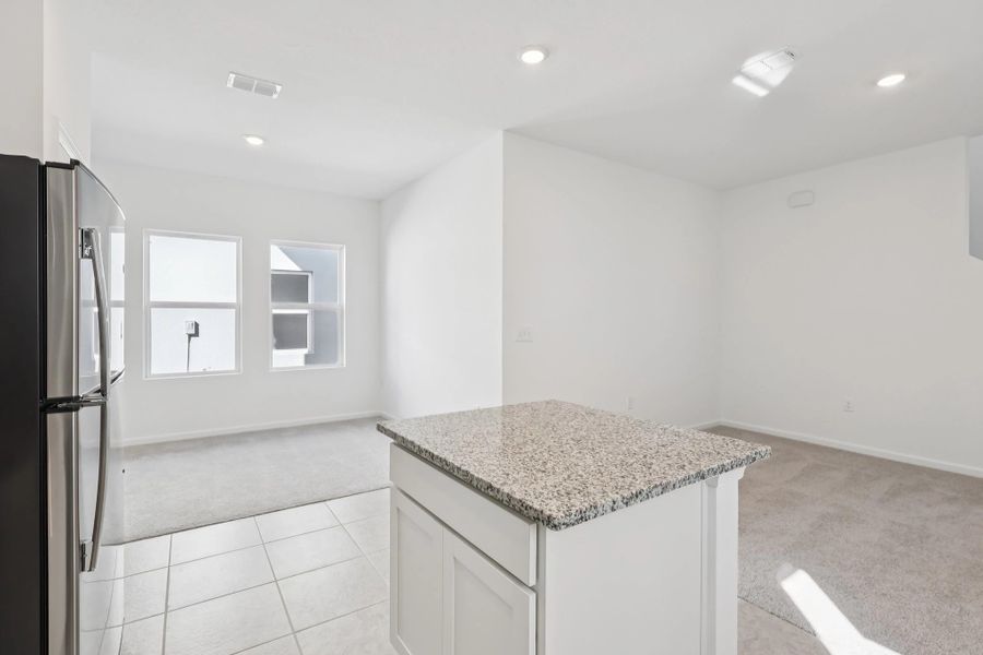 Representative furnished interior of a home built from the Keele by Starlight Homes in Brookewater at Crossprairie, St. Cloud (Image 10).