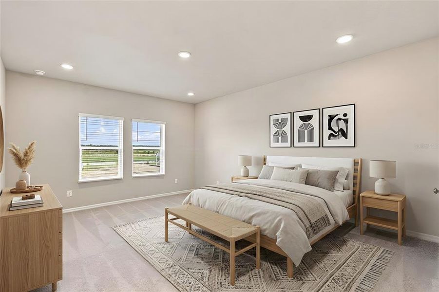 Furnished interior view inside a new home in , St. Cloud (Image 7).