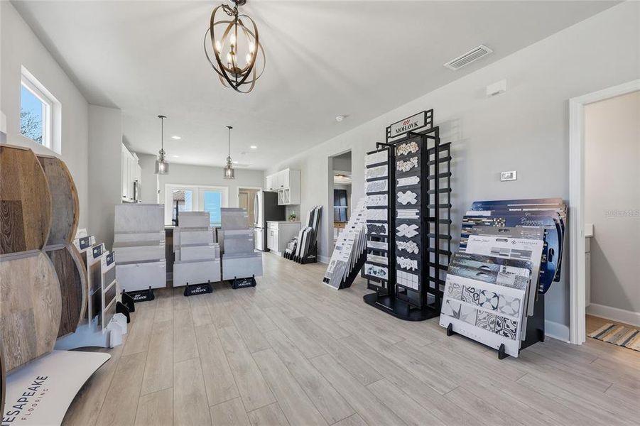 Furnished interior view inside a new home in , Gainesville (Image 17).