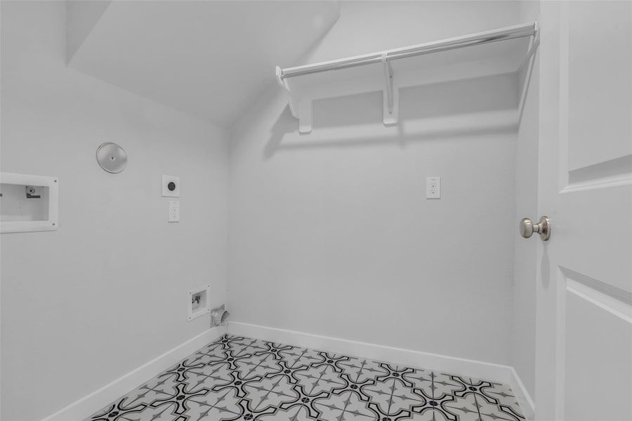 Laundry room located on the main level.