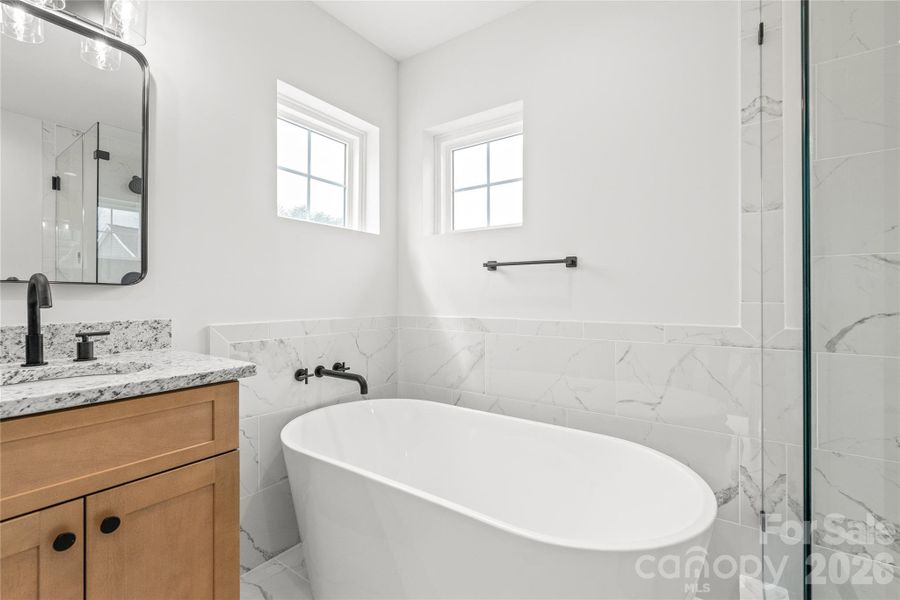 Furnished interior view inside a new home in , Hickory (Image 15).