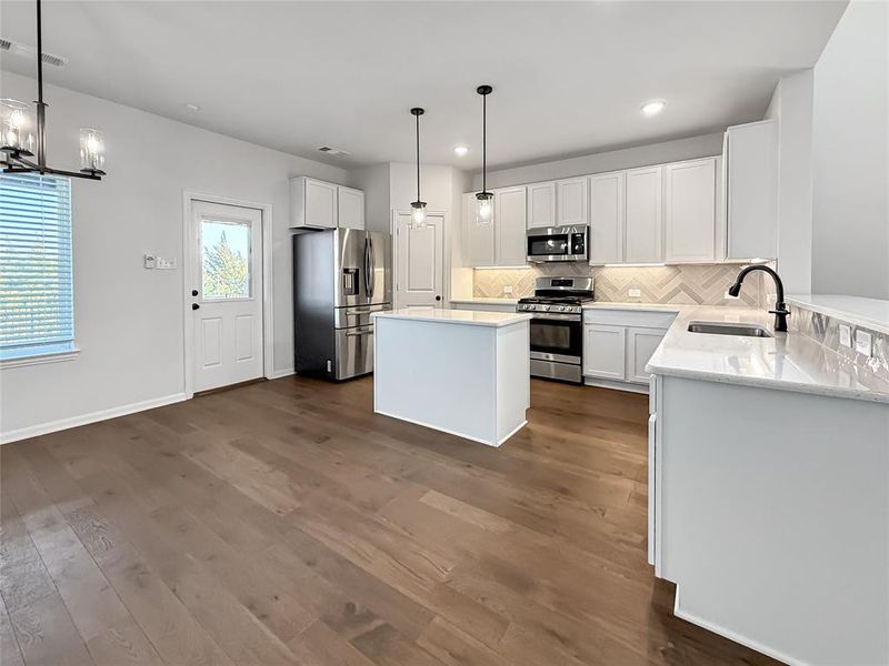 Furnished interior view inside a new home in Travis Ranch, Forney (Image 6).