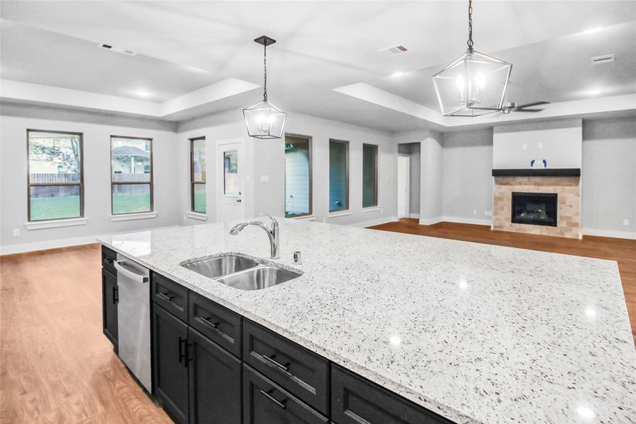 Furnished interior view inside a new home in , Magnolia (Image 7).