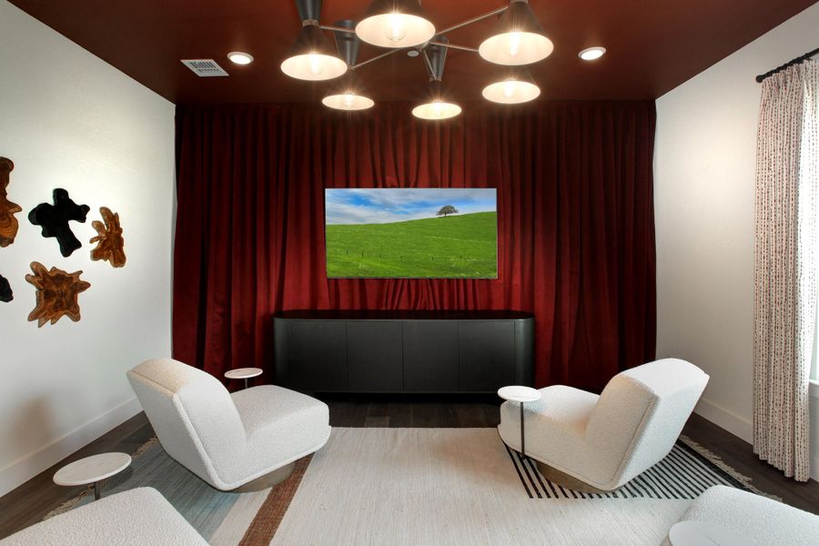 The Castella II Media Room