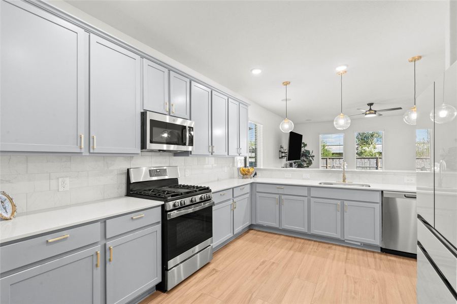 Furnished interior view inside a new home in , Santa Fe (Image 6). Furnished interior view inside a new home in , Santa Fe (Image 6).