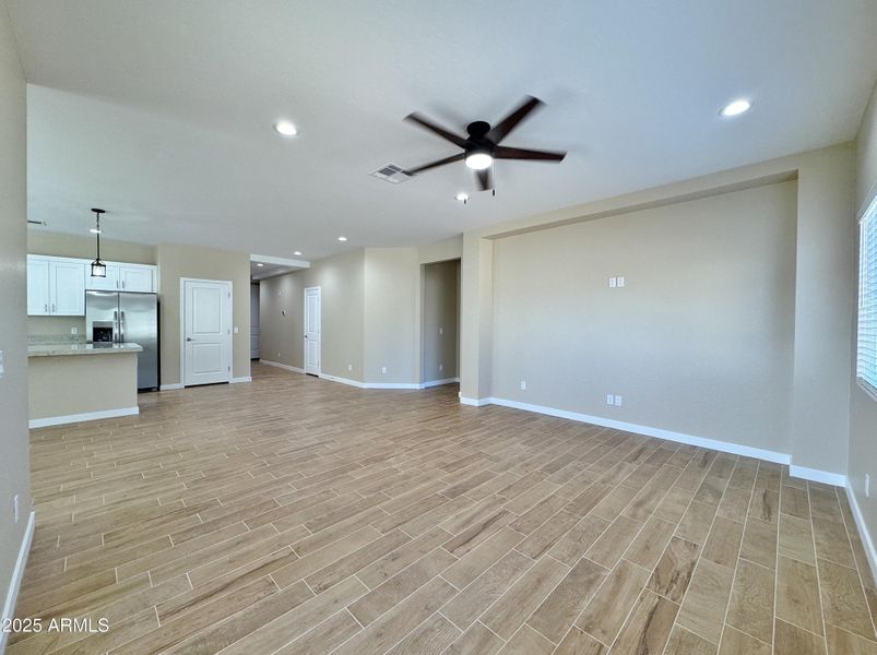 Great room looking towards enrance