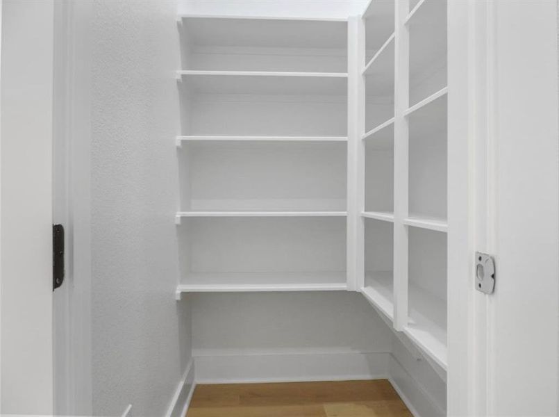 Picture of another walk in Pantry Built by Tx Best Home Builders