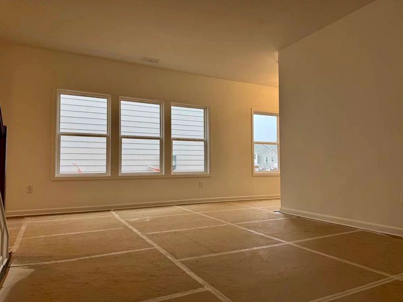 Dining Room Construction Progress Dining Room Construction Progress