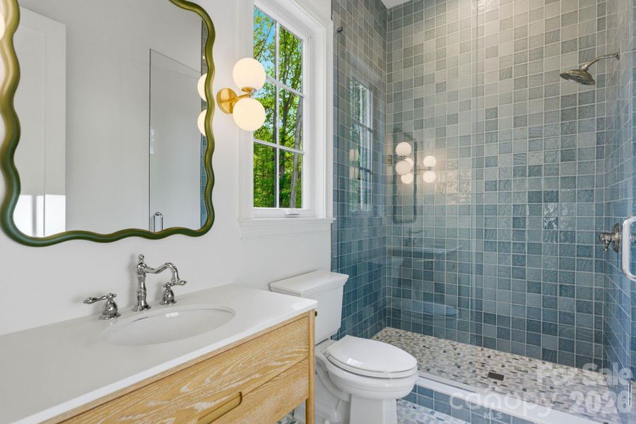 Full Bathroom in Pool House