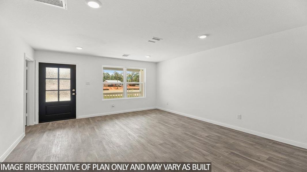 Spacious, unfurnished interior of a new home in William Trails, Willis (Image 11). Spacious, unfurnished interior of a new home in William Trails, Willis (Image 11).