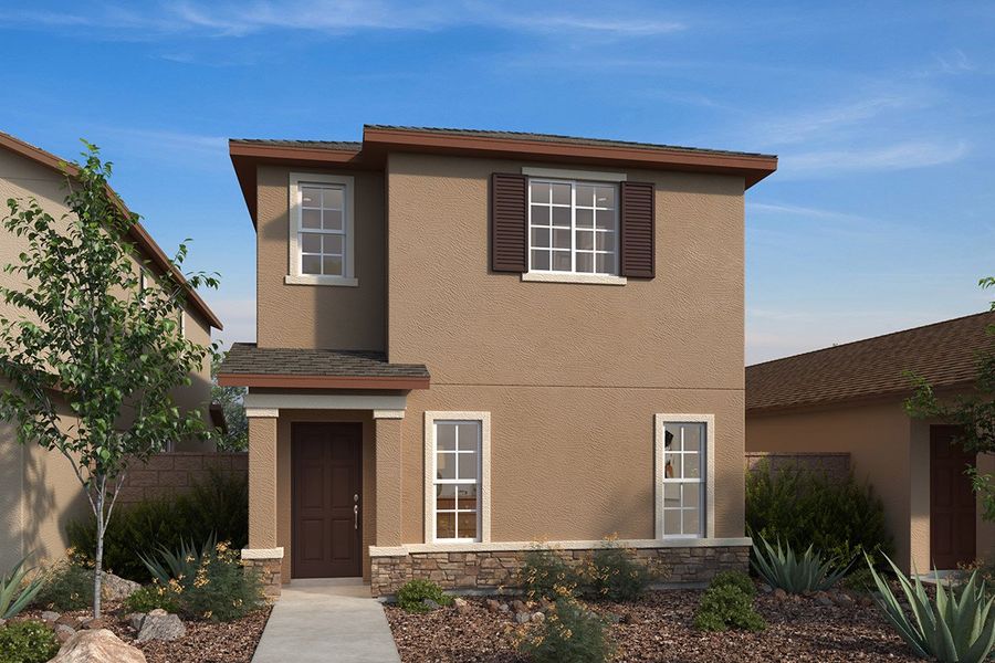 Exterior C with optional stone Exterior C with optional stone