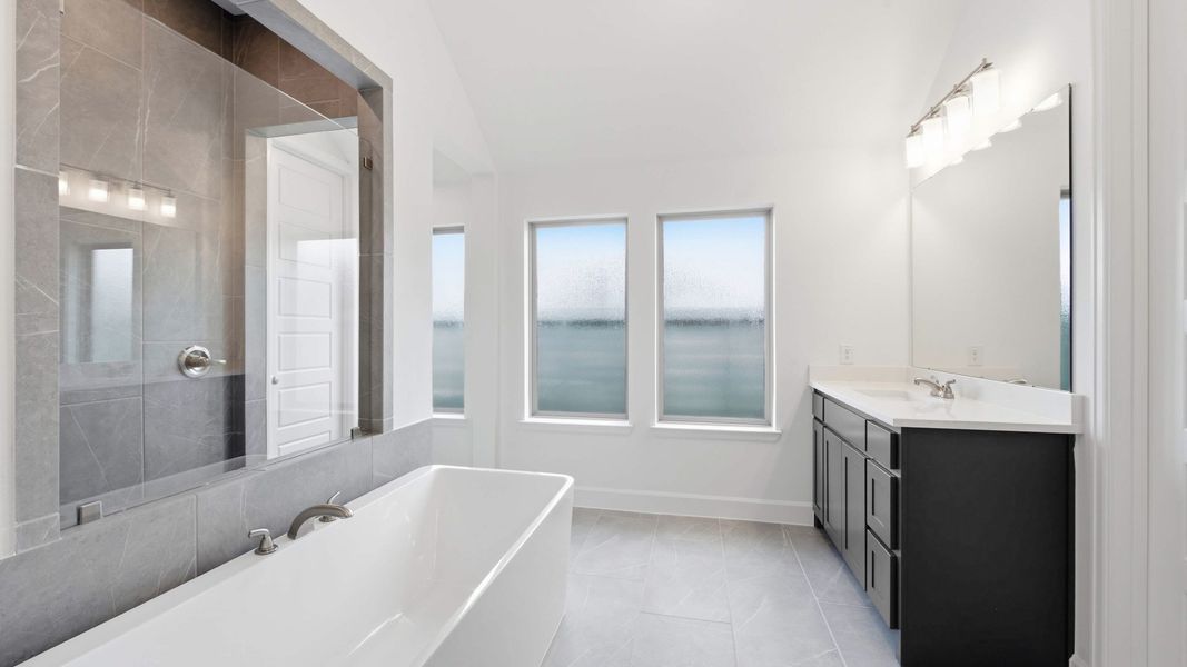 Furnished interior view inside a new home in Ramble, Celina (Image 13).