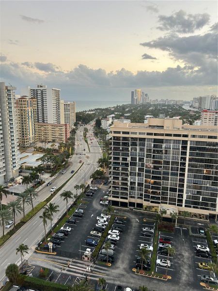 Condo located in Hallandale Beach, FL showcasing its design and architecture (Image 13).